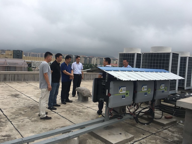 青島市李滄區(qū)機關事務管理局一行來我司考察